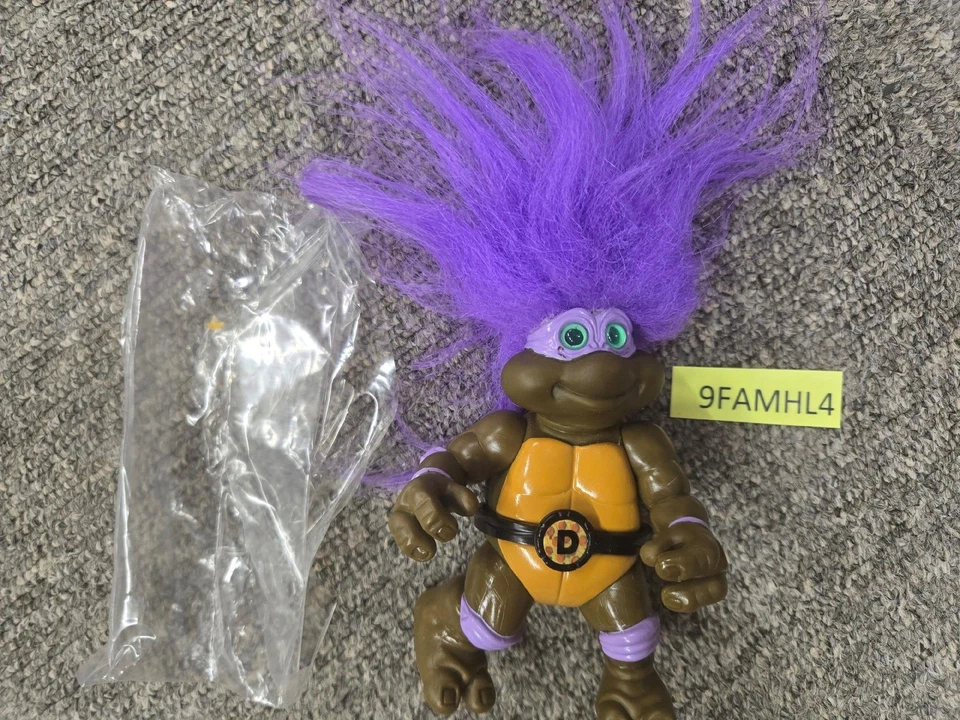 Turtle Troll Don 100% Complete Teenage Mutant Ninja Turtles TMNT 1993 Playmates - Image 3 of 3