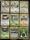 POKEMON 9 CARD LOT.