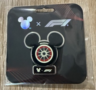 F1 Disney Mickey Wheel Pin 鈴鹿サーキット2026 2026 Disney X F1 Formula 1 Grand Prix Officially Licensed Wheel