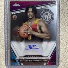 2023-24 Topps Chrome Auto  Rookie Brice Sensabaugh 
