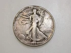 1938-D 50C WALKING LIBERTY SILVER HALF DOLLAR