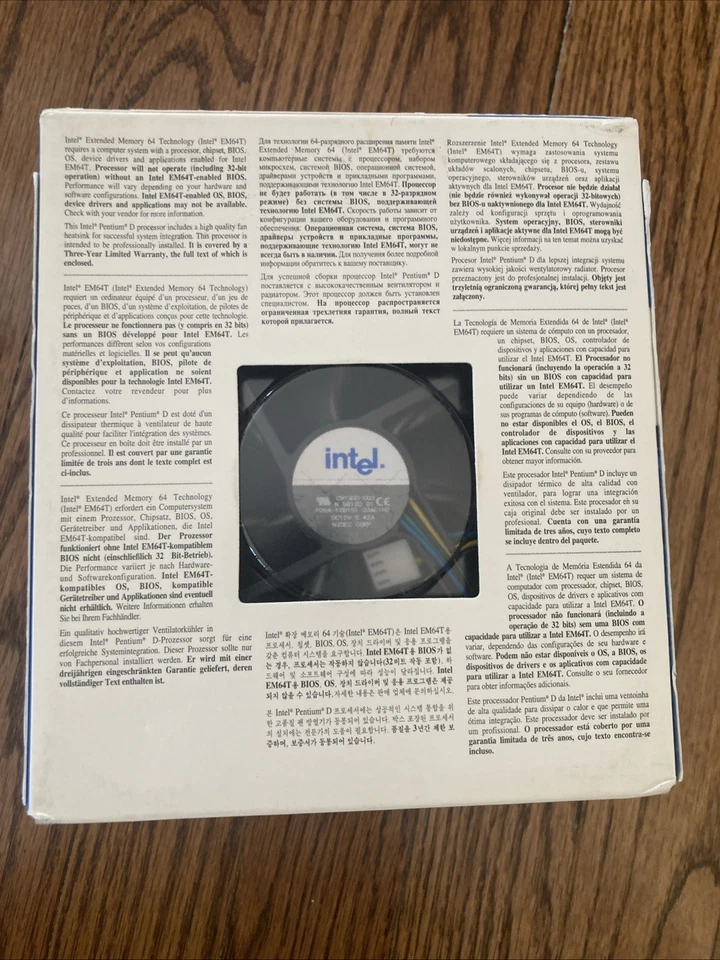 Intel Pentium D Processor 820 (LGA775) - Sealed - Image 2 of 4