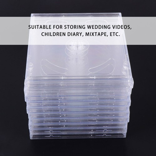 25 PCS CD-Hülle Media-Video-Aufbewahrungskoffer CD-Aufbewahrungshalter - 第 9/12 張圖片
