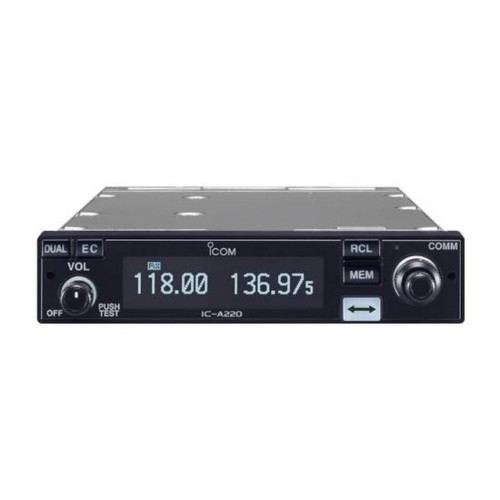 Icom IC-A220 Panel Mount Com, Non TSO'd