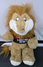 VTG 1999 DARE Mascot Lion Resist Drugs And Violence Plush Approx 20  