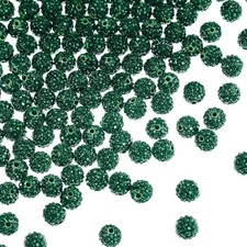 120 pcs rhinestone beads for bracelets pen making 10mm shiny crystal d