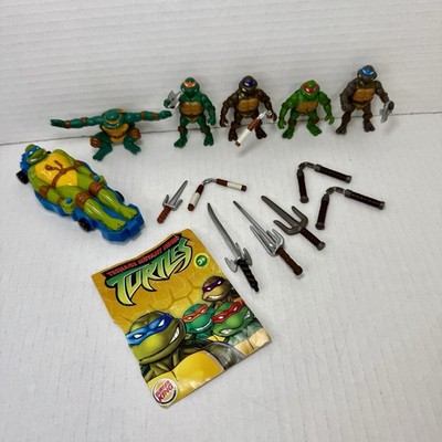 VTG Teenage Mutant Ninja Turtles LOT Mirage Studios Burger King 2002 2003 TMNT