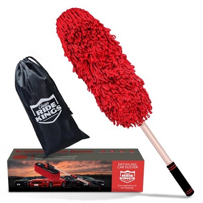 Ride Kings Car Duster Exterior Scratch Free  Wax Treated Cotton Auto Dusting ...