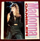 MADONNA GAMBLER 12" UK RECORD VISION QUEST PROMO MIX DANCE ALBUM CRAZY FOR YOU