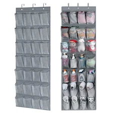 Over Door Shoe Organizer Rack Hanging Storage Holder Hanger Bag Closet 28 Pocket