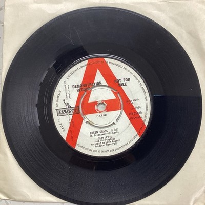 GARY LEWIS & PLAYBOYS: Green Grass- I Can Read Between The Lines-U.K. 7'' 66 Demo