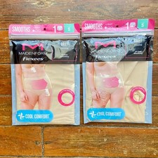 2 Pairs NWT Maidenform FLEXEES Shapewear Briefs Cool Comfort Light Small
