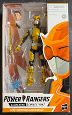 Hasbro Power Rangers Lightning Collection Beast Morphers Gold Ranger 6in Figure