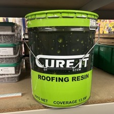 Cure It GRP Roofing Resin 20kg  ( 13.5m2 )