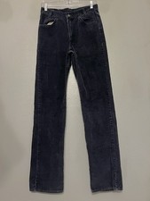 Vintage Levi  s 719 1517 Corduroy Pants 28x32 USA Bootcut Student Fit Blue 1980s
