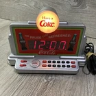 Vintage Coca Cola Digital Alarm Clock Night Light Have A Coke 1990s Works Tested