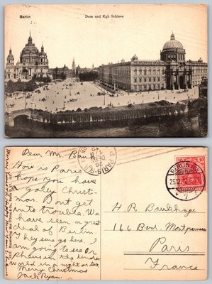 Berlin Dom Und Kgl Schloss Postcard