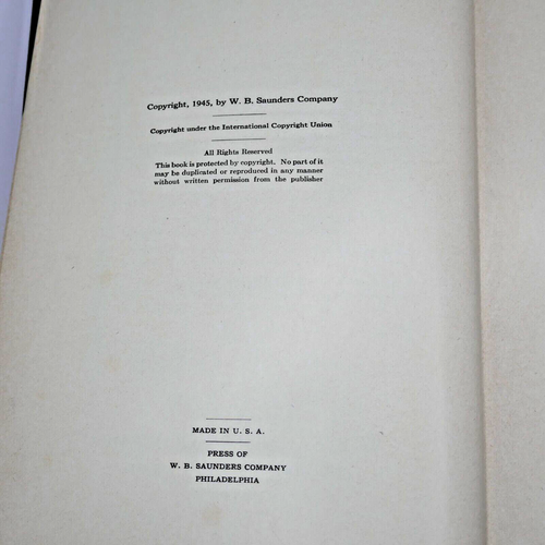 KLINISCHE TRAUMATISCHE CHIRURG ANTIKES MEDIZINISCHES BUCH 1945 ZWEITER WELTKRIEG PERLENHAFEN VERWUNDET - Bild 12 von 12
