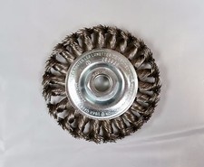4 Knotted Wire Wheel, Coarse, 5/8-11 Thread F...