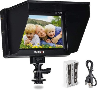 7 Inch 4K HDMI Field Monitor Kit,  DC-70 II on Camera Monitor with HDMI Output, 