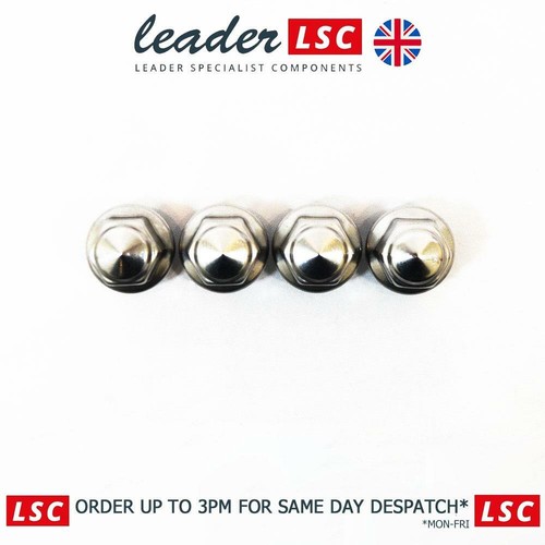 5114407 : 4 x Chromed Wheel Nuts FORD B-Max C-Max KUGA PUMA ECOSPORT COURIER NEW - Picture 4 of 5