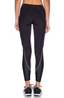 KORAL Women's Size M Medium Geo Black Rivalry Crop Light Stretch Pants Leggings — photo 3