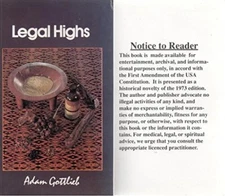 Legal Highs: Concise Encyclopedia of Legal Herbs ... by Gottlieb, Adam Paperback