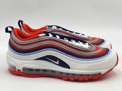 NIKE AIR MAX 97 CHILE RED/METALLIC SILVER [DJ5171 600] US MEN SZ 6