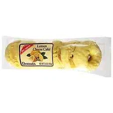 Bon Appetit Mini Lemon Cheese Donuts, 6 Count - Zesty and Creamy (Pack of 8)