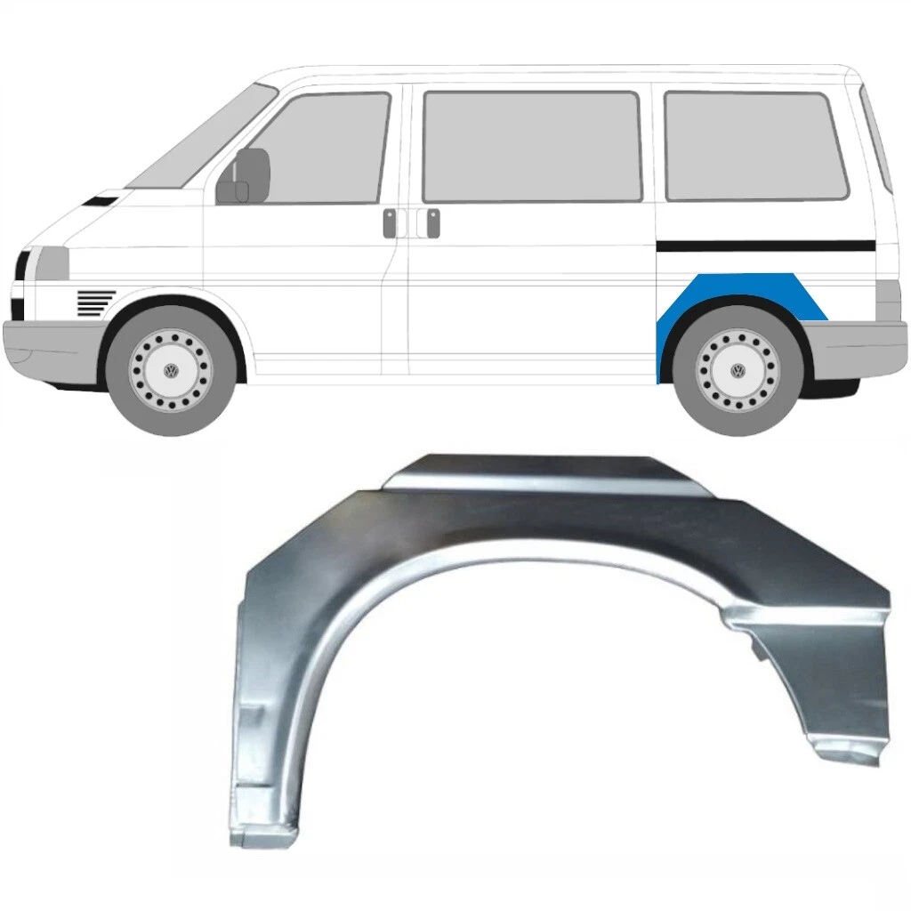 VOLKSWAGEN TRANSPORTER T4 SWB 1990 2003 REAR WHEEL ARCH REPAIR