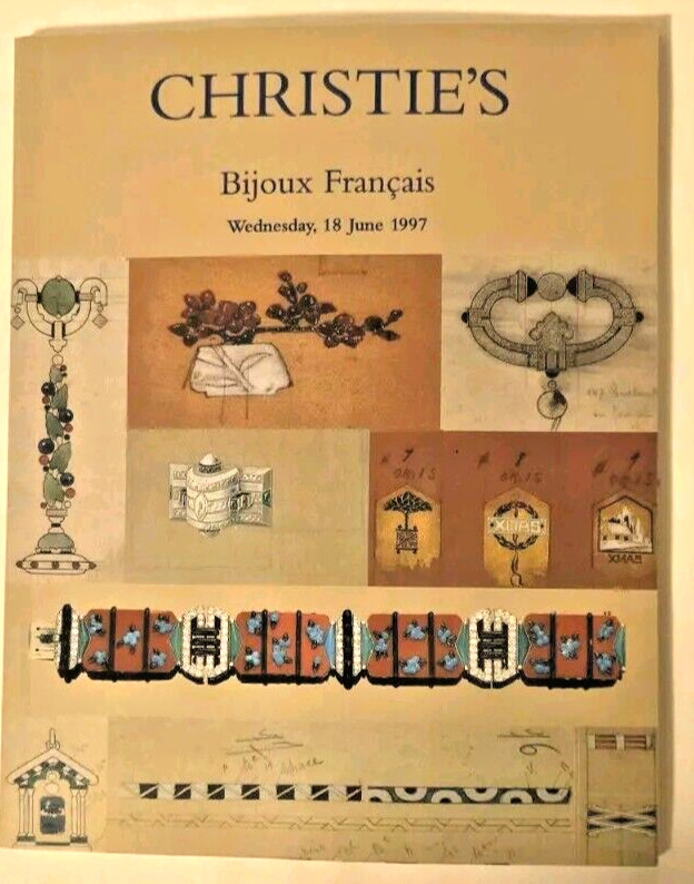 Christie's Bijoux Francais Auction Catalog  Wednesday 16 June 1997