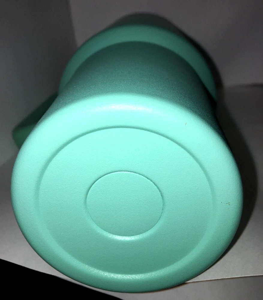 40oz Teal Green Blue Tumbler with Reusable Straw and Double Wall Insulation