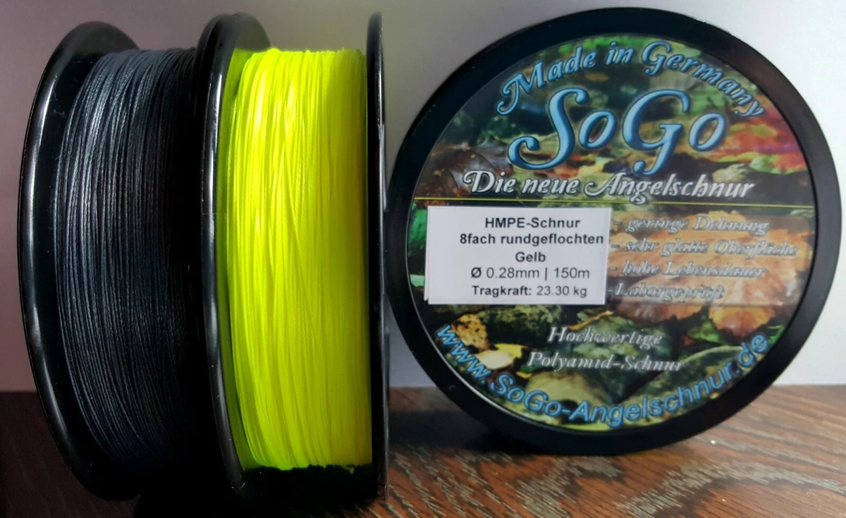 8 Fach Geflochtene Angelschnur 100M Farbig (Neu Und Originalverpackt