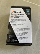 (2000 Qty) Paslode 650231 Angled Finish Nail, 16Ga, 1-1/2 In, NEW