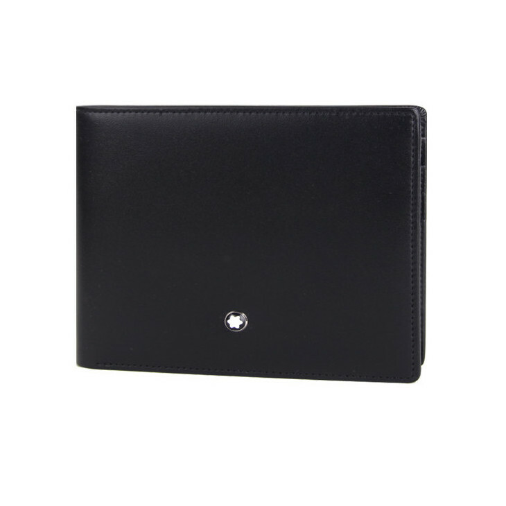 Original Montblanc Meisterstück Leather Card Holder Wallet Purse