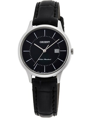 ORIENT RF-QA0004B,Ladies Quartz,Stainless Steel Case,Leather Strap,Date,WR