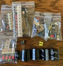 Sansui 5000X Complete Rebuild Kit High-Quality Receiver Recap Transistors 