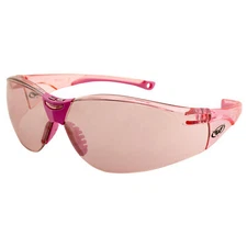 Global Vision Cruisin Safety Motorcycle Glasses Clear Pink Frames & Pink Lens