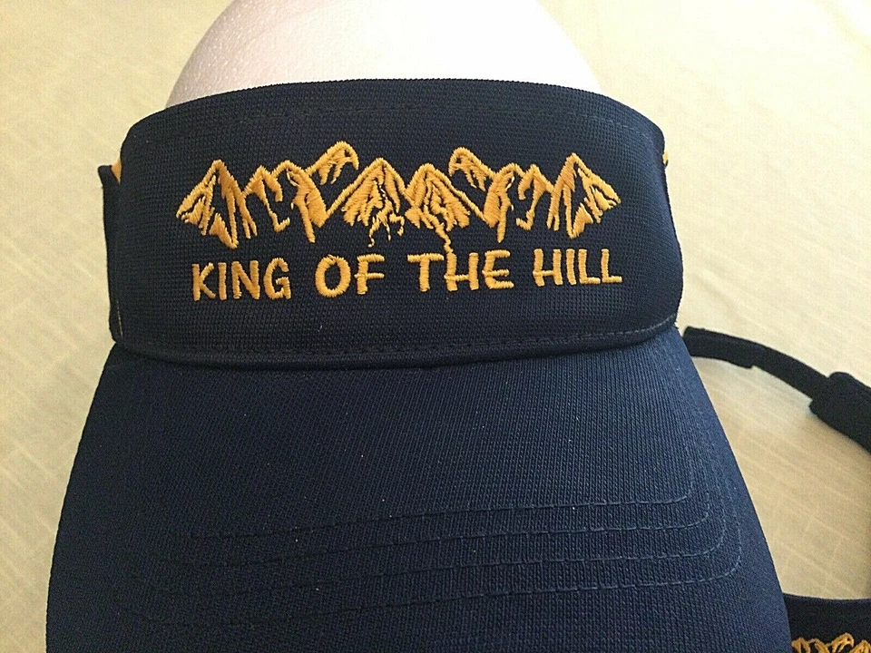 Mountain High Resort Music Festival Strapback Visor King of the Hill LOTE DE 2 - Imagem 3 de 4