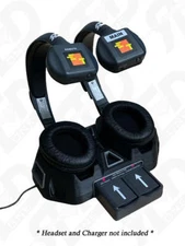 Red1RC Headset stand with charging dock (for Eartec UltraLITE single ear)