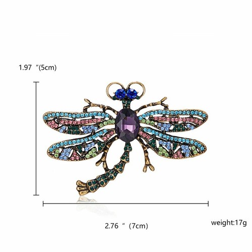 Wholesale Wedding Bridal Crystal Pearl Animal Insect Brooch Pin Jewellery Party - Picture 42 of 138