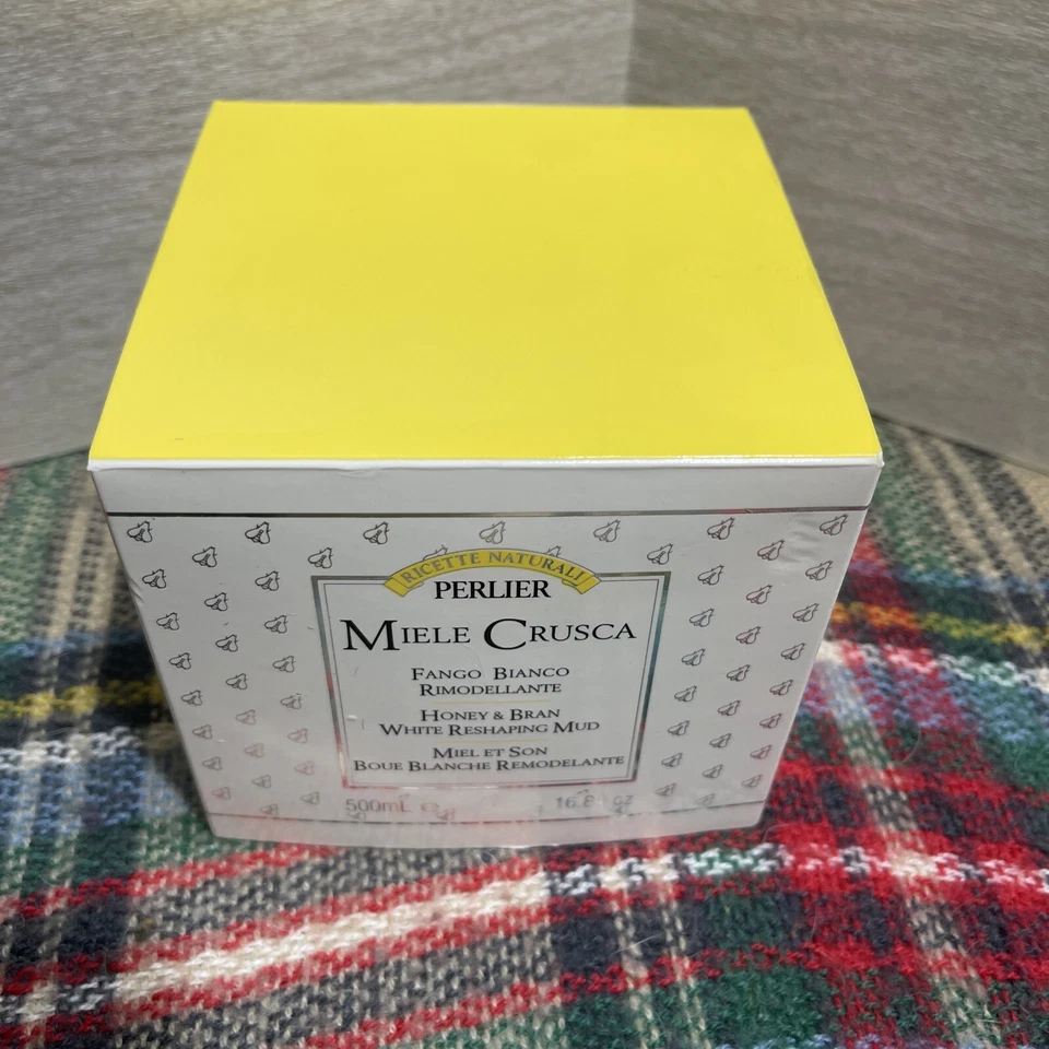Perlier - Miele Crusca Honey & Bran White Reshaping Mud 16.8 fl oz  New in Box! - Image 2 of 4