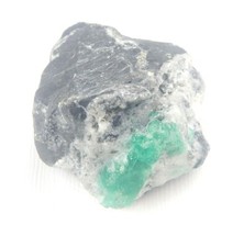 Colombian Emerald Rock with Crystals 170.5 Grs Natural Mineral Beryl Muzo Mines