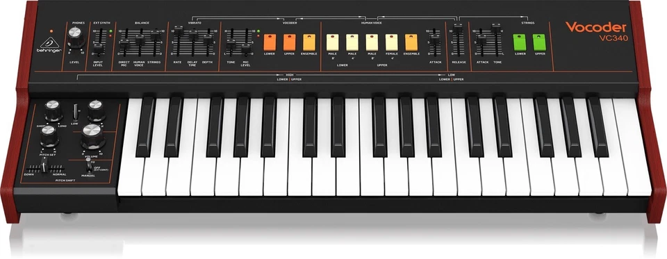 BEHRINGER VC340 Analog Synthesizer Vocoder String Synthesizer Brand New In Stock - Image 4 of 4