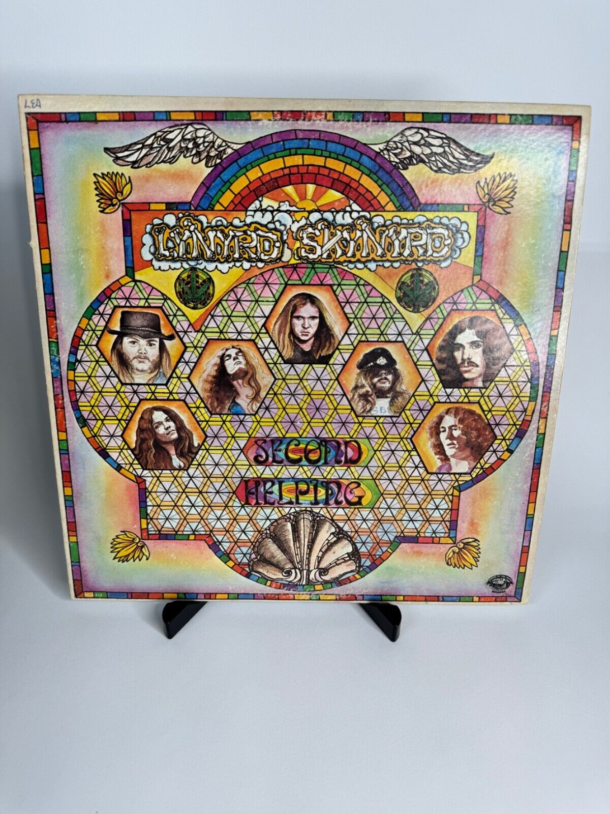 Lynyrd Skynyrd Second Helping 1974 LP MCA-413 "Sounds of the South" Yellow Label