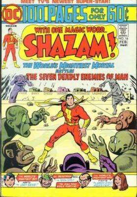 Shazam (1973) #  16 (4.0-VG) 100 Pages, 2'' spine split 1975
