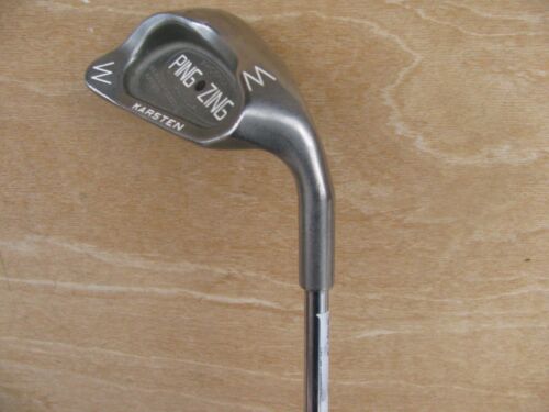 PING ZING PITCHING WEDGE 47 LOFT STIFF FLEX KT-M STEEL SHAFT GOLF CLUB BLACK DOT - Picture 2 of 7