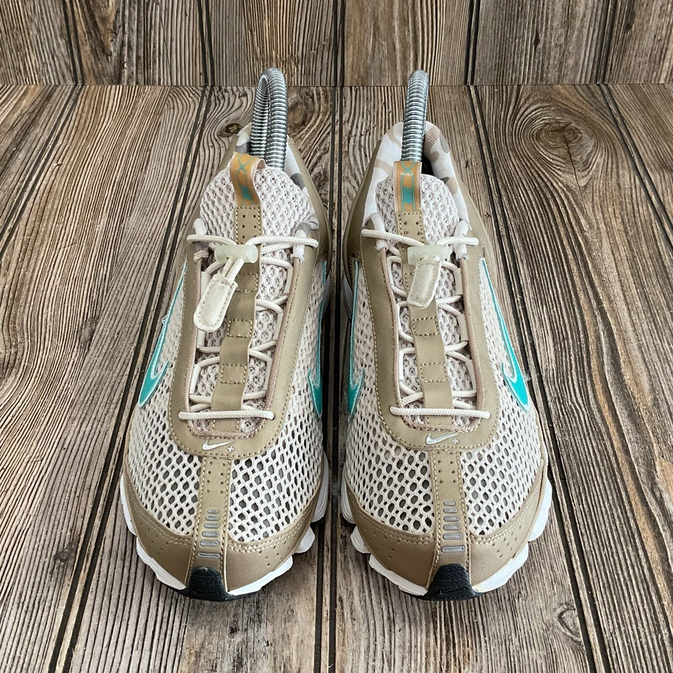 Nike Mujer Zoom Air 316039-231 Zapatillas Dinámicas Tacón Ajuste Marrón Malla Talla 6 Foto 3 de 4