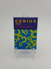 Genius Deck Cards 75 Puzzle Challenges British Mensa