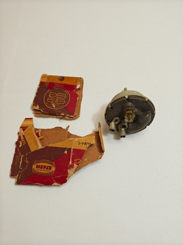 1949-1950 Chrysler Plymouth Dodge DeSoto Defroster Control Switch 1244603 NOS - Picture 4 of 6